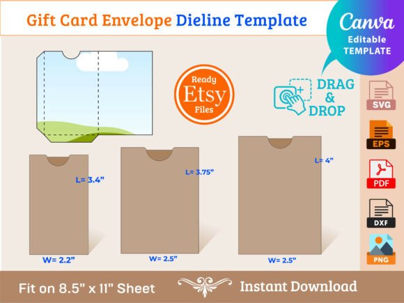Download Gift Card Envelope Template - Template Collection