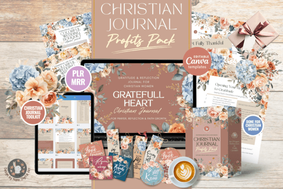 Download Gratitude Journal Template Profits Pack - Template Collection