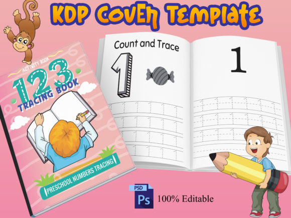 Download ABC 123 Cover Template Kdp Interior - Template Collection