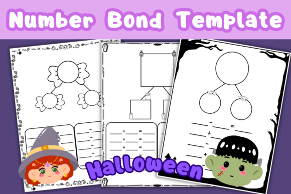 Download Halloween Number Bond Template - Premium Resources