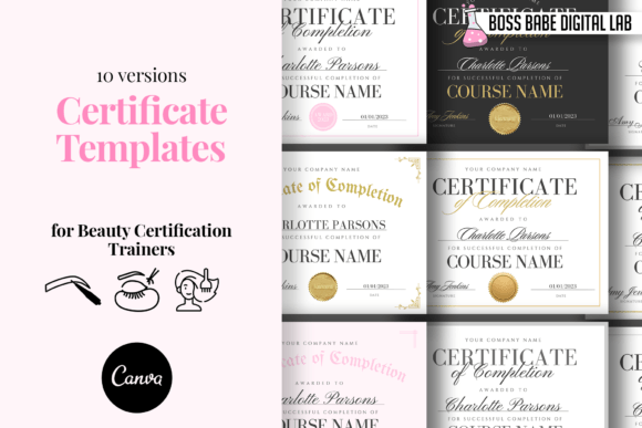 Download Certificate of Completion Template - Template Collection